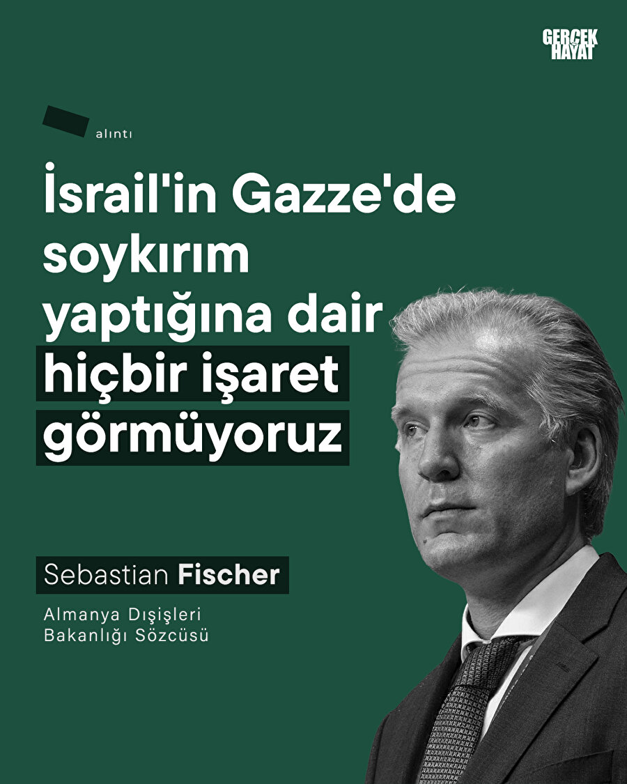 Almanya soykırıma dair bir işaret görmemiş