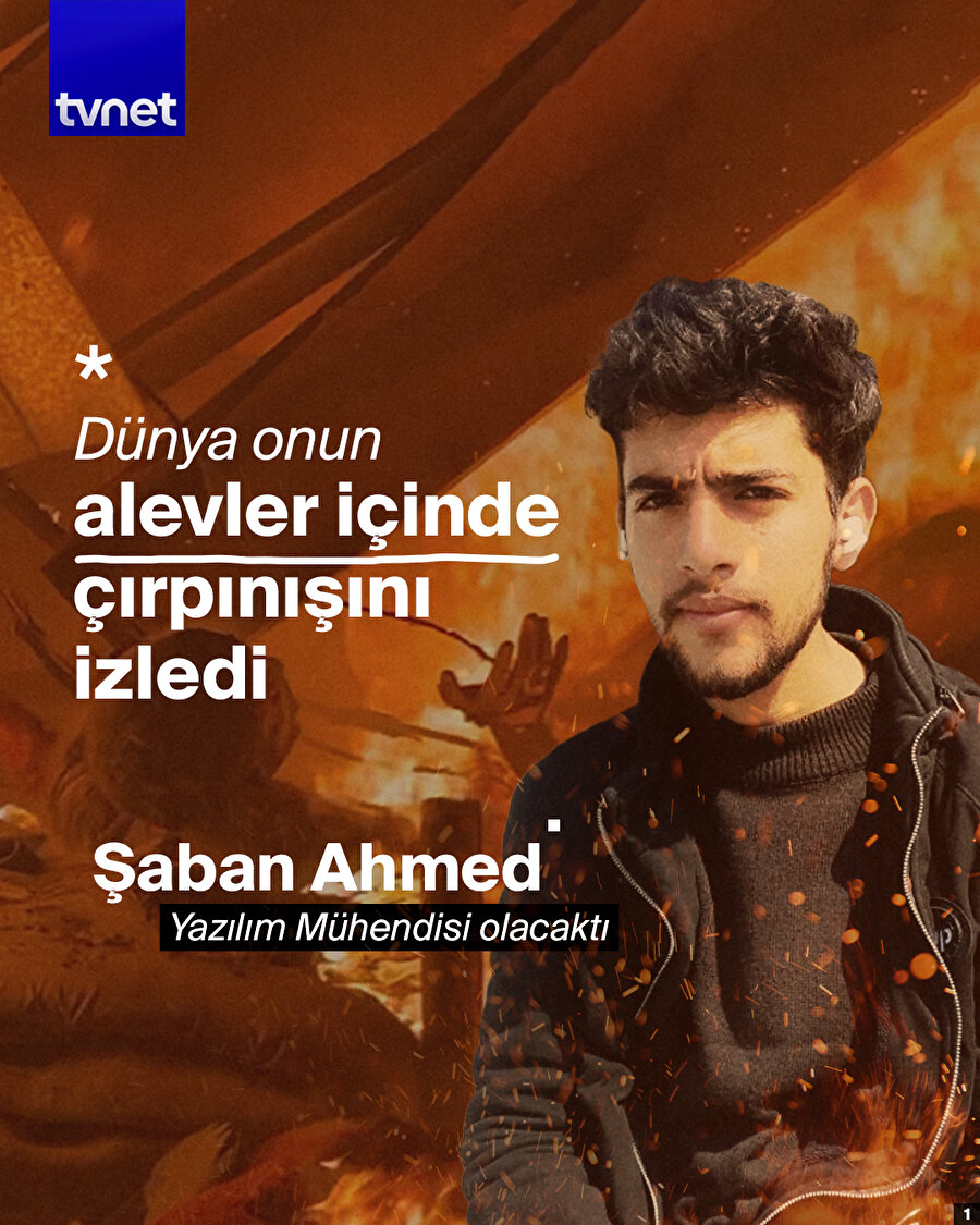 Dünya onun alevler içinde çırpınışını izledi: Şaban Ahmed