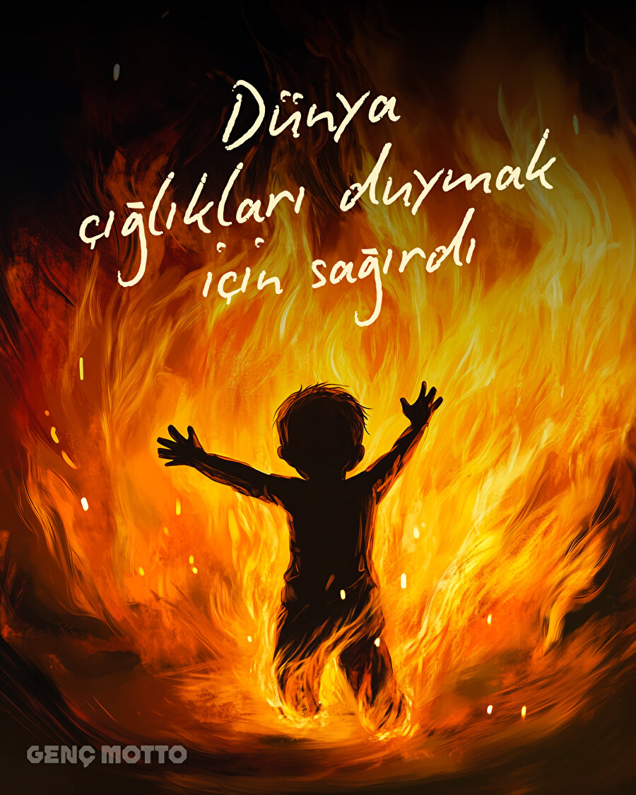 Dünya çığlıkları görmek için sağırdı