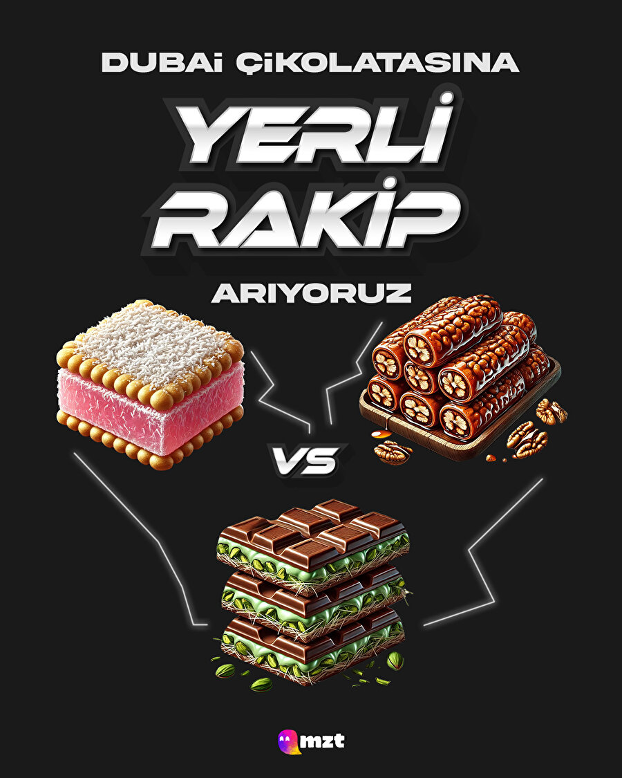 Dubai çikolatasına yerli rakip arıyoruz