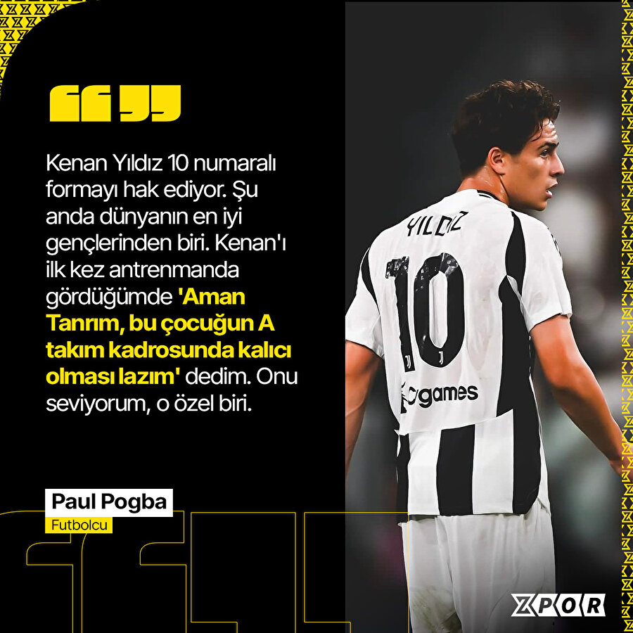 Paul Pogba'dan Kenan Yıldız ve Jose Mourinho sözleri👀