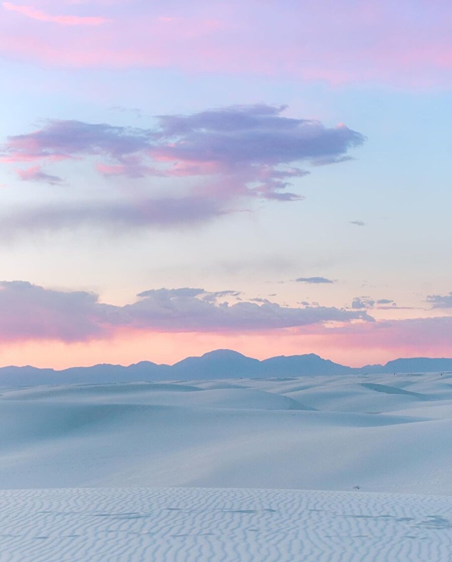 Beyaz kumların büyüsü: White Sands Ulusal Parkı 🏞️