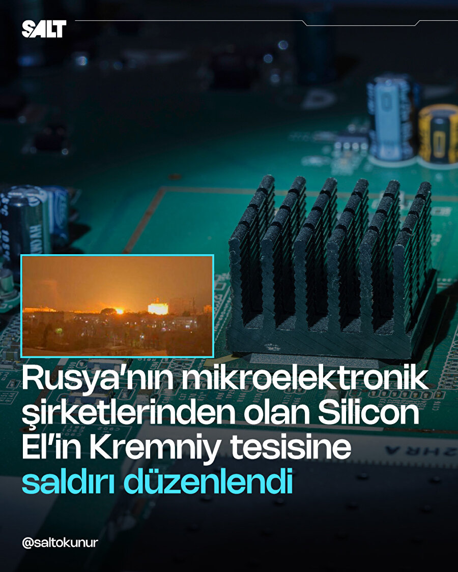 Rusya'nın mikroelektronik tesisine saldırı