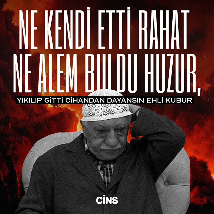 Artık dayansın ehli kubur!