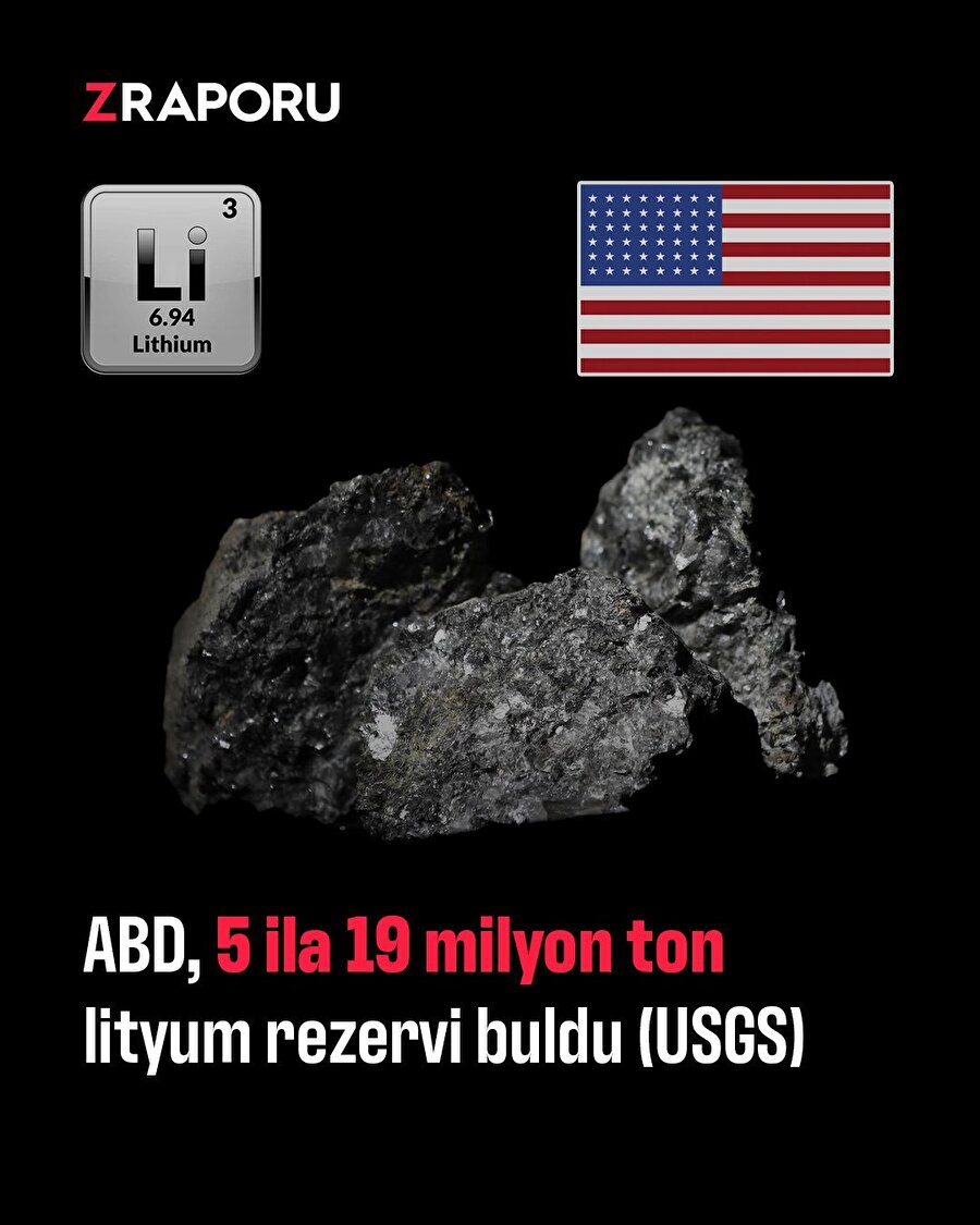 ABD lityum rezervi buldu