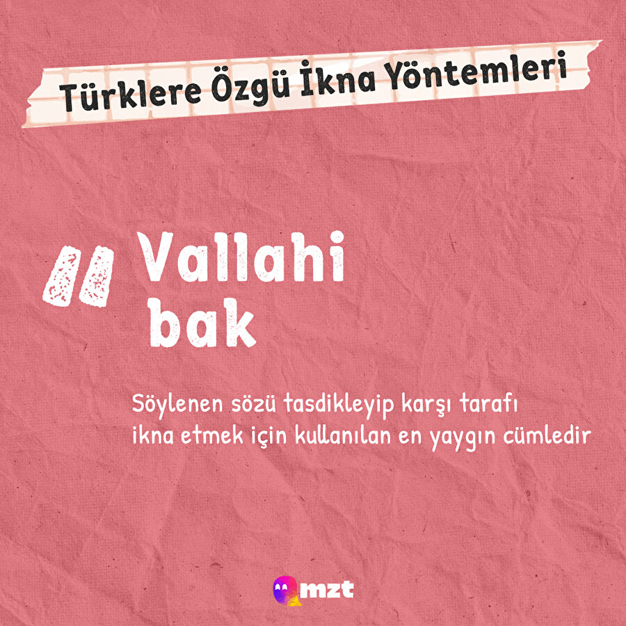 Türklere özgü ikna cümleleri