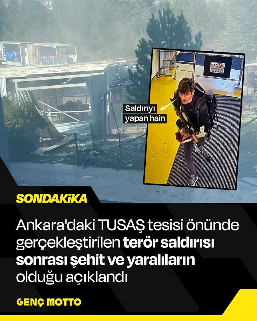 TUSAŞ'ta patlama: Şehit ve yaralılar var!