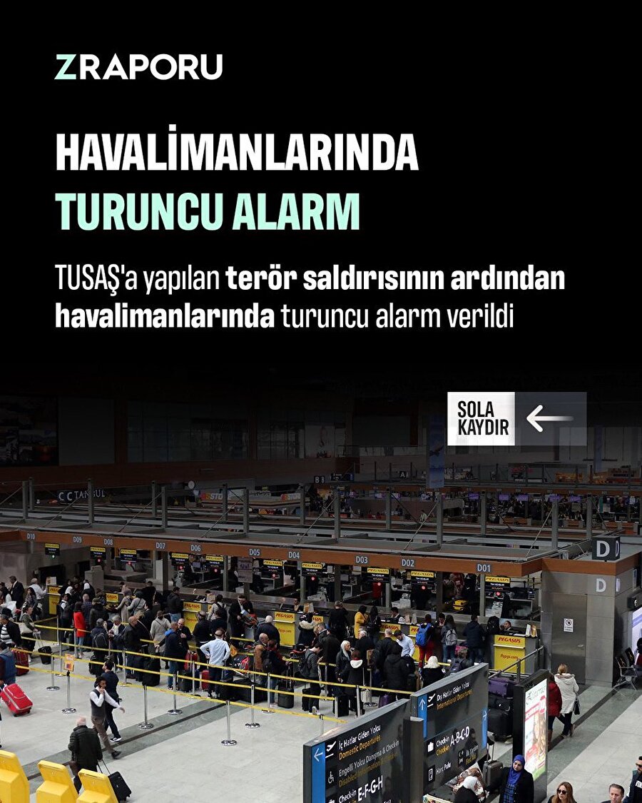Havalimanlarında güvenlik tedbirleri arttırıldı