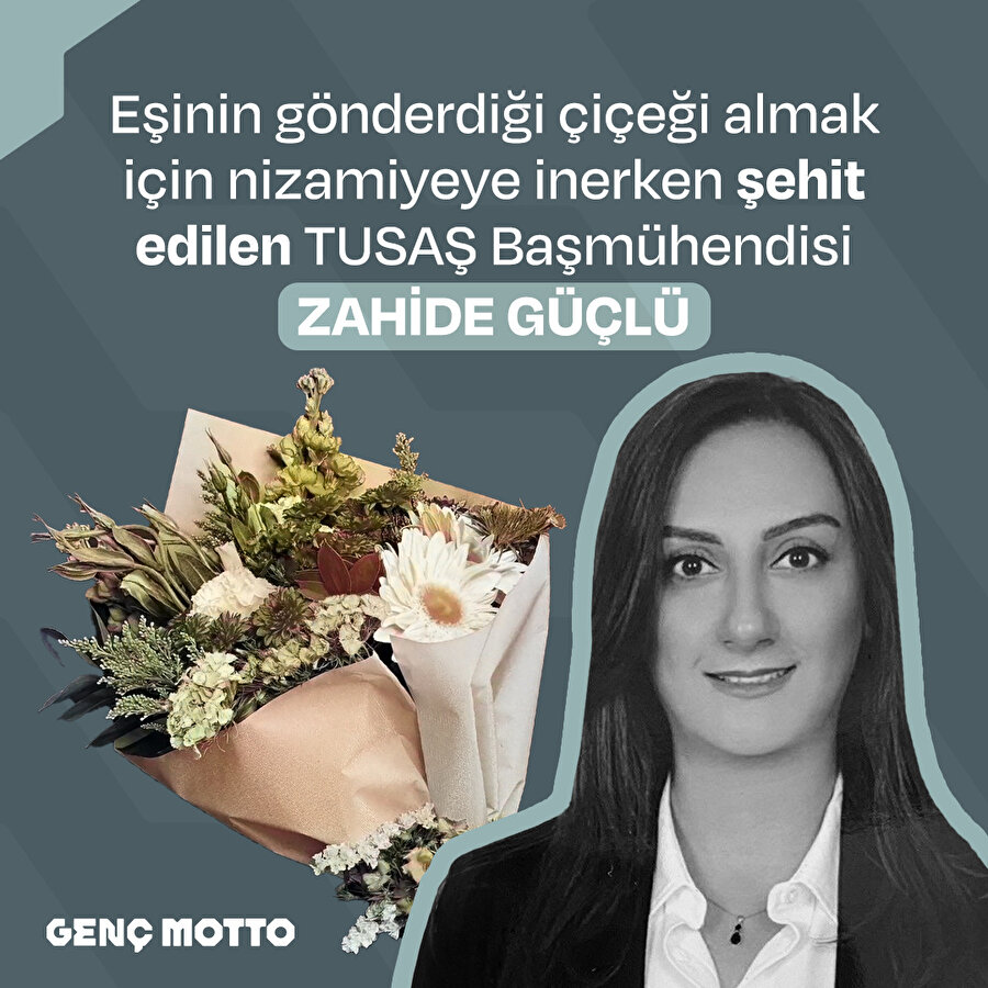 Eşinin gönderdiği çiçeği almaya giderken şehit oldu 