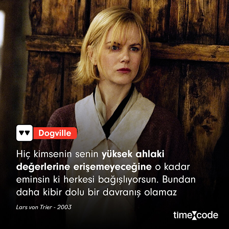 Dogville filminden alıntı