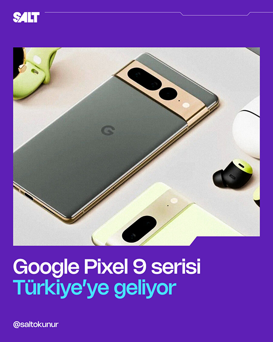 Pixel 9 serisi Türkiye'ye geliyor