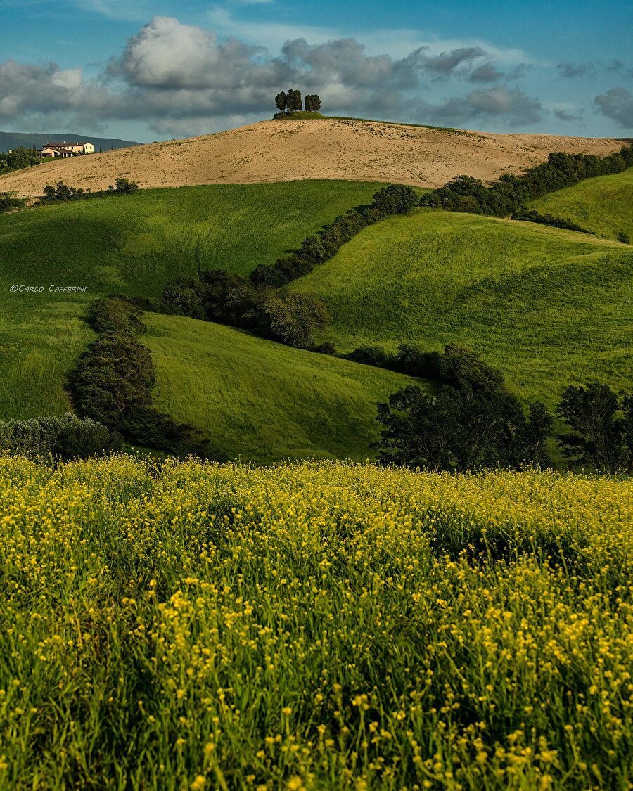  Toskana’nın masalsı Orciano Pisano manzaraları ✨