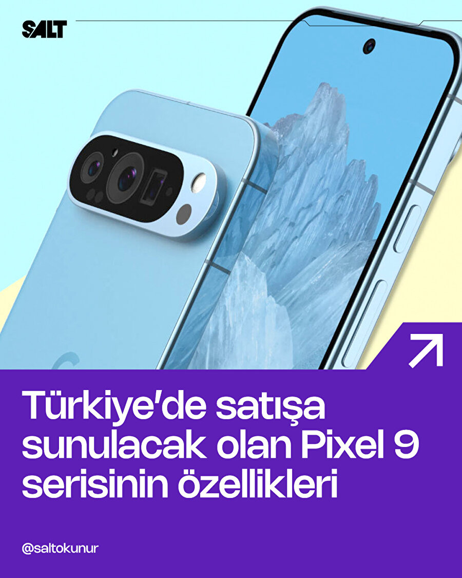 Google Pixel 9'un özellikleri