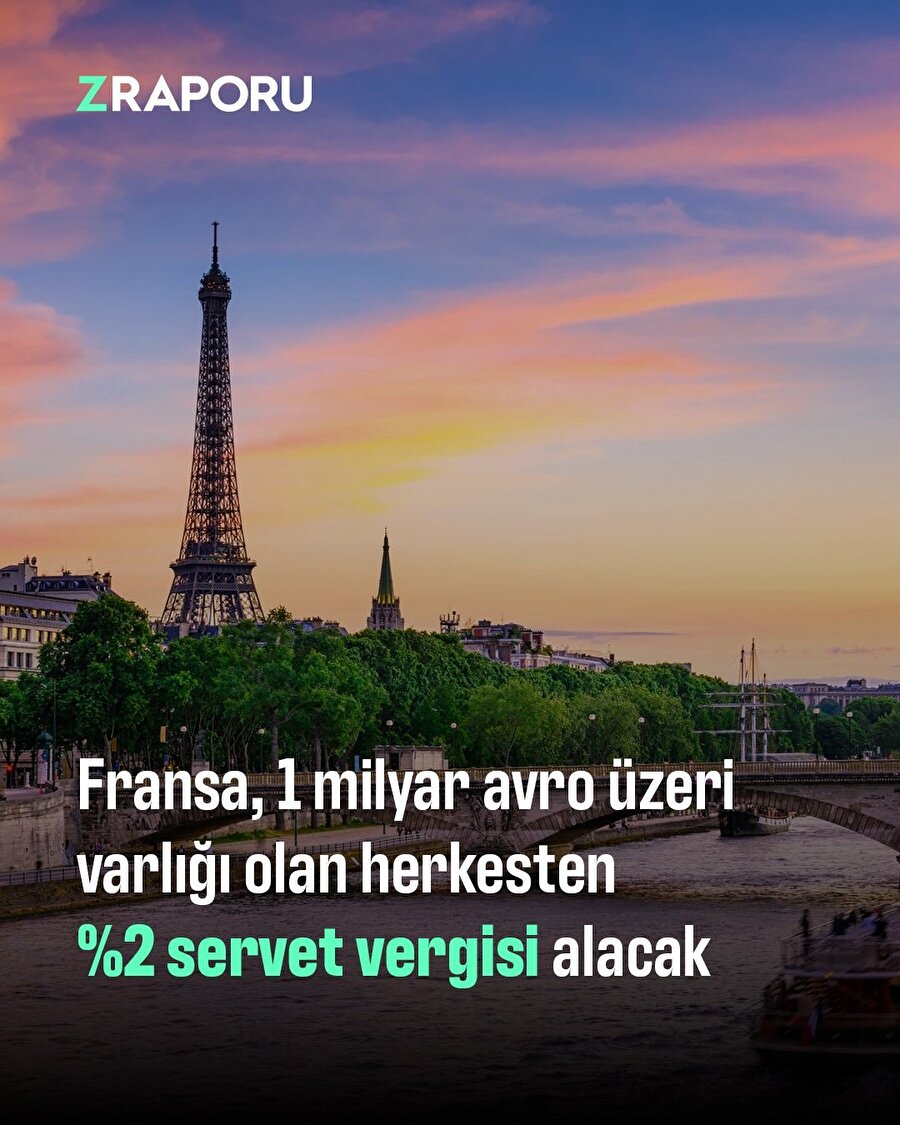 Fransa'da 'servet vergisi'