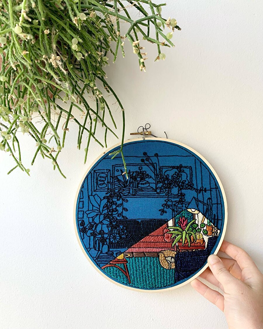 Mimari detaylarını ince işçilikle buluşturan çalışmalar! 🧵