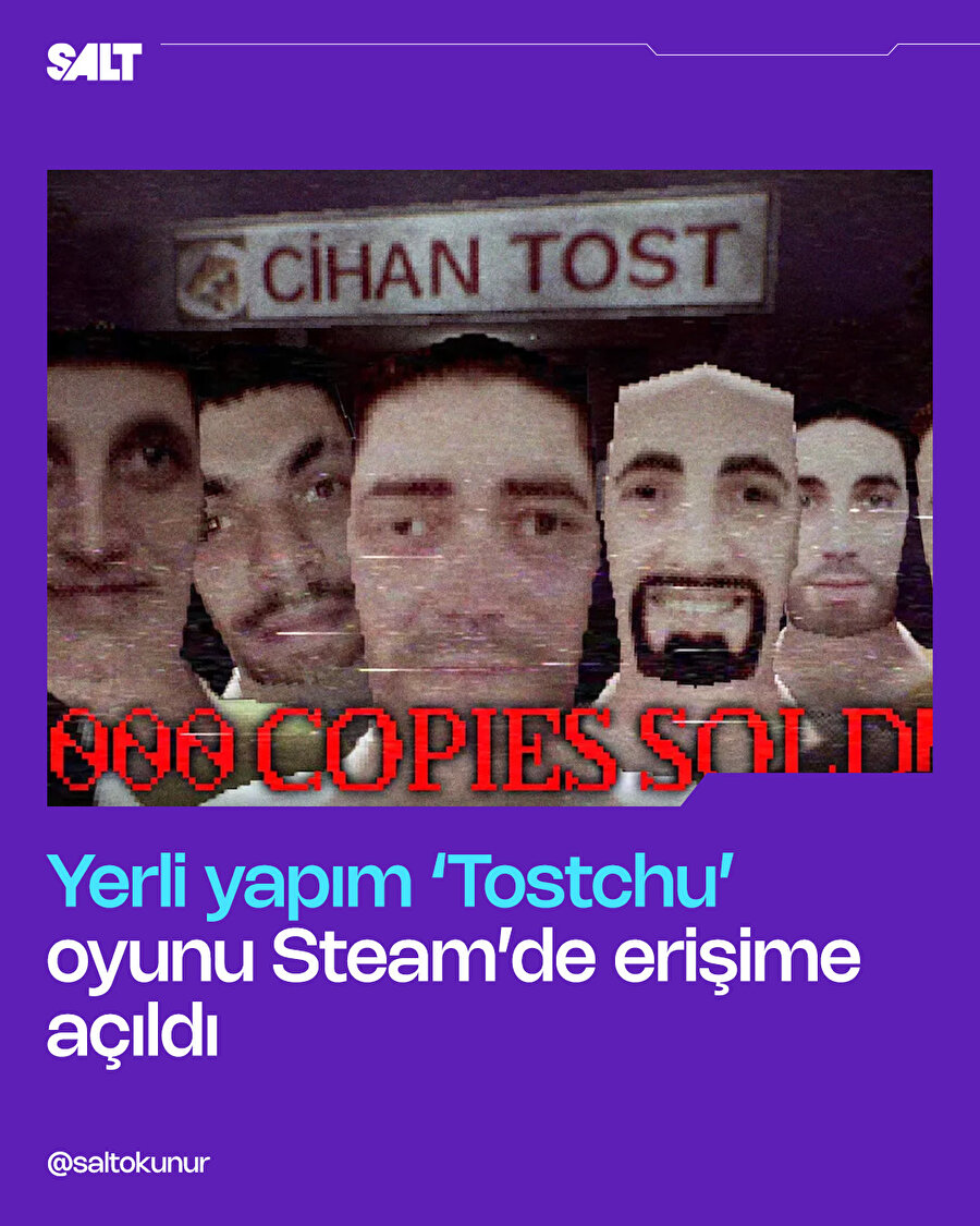 Yerli oyun 'Tostchu' yayımlandı