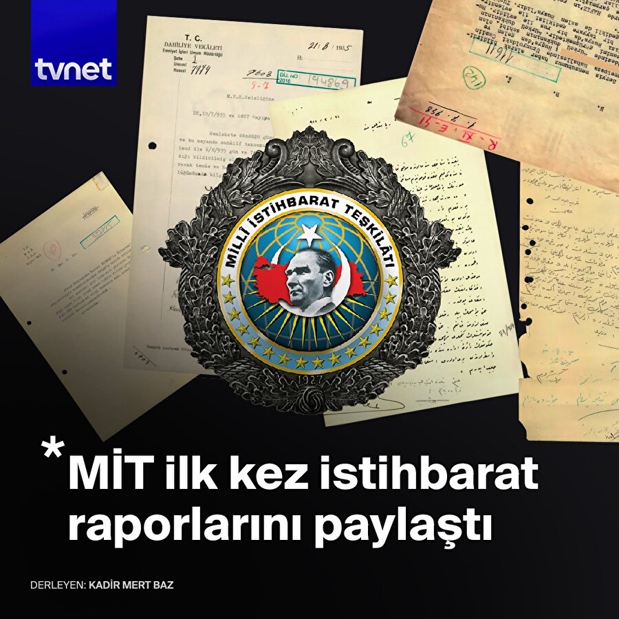 MİT’in daha önce hiç görülmemiş raporları