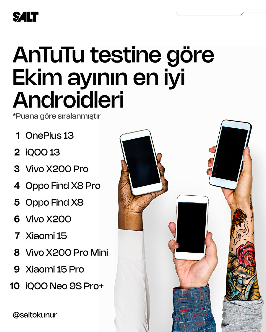 Ekim ayının en iyi Androidleri