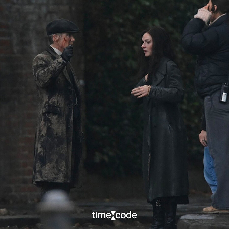 Peaky Blinders filminin setinden yeni fotoğraflar 