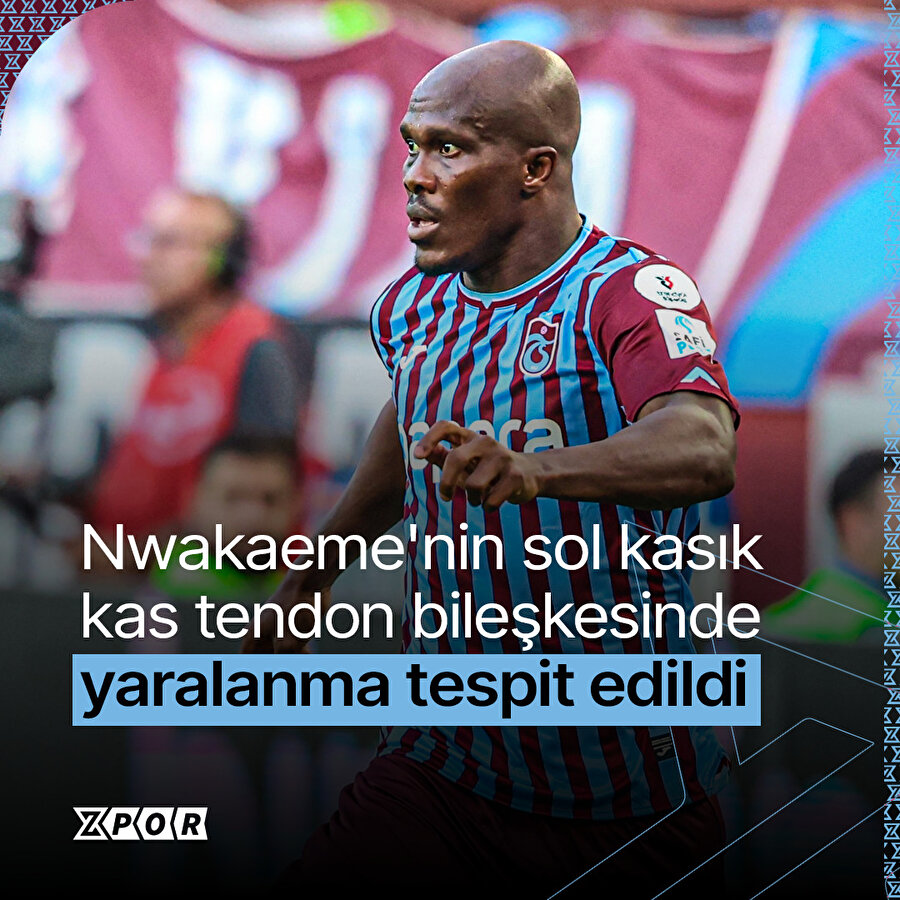 Trabzonspor'da sakatlık!