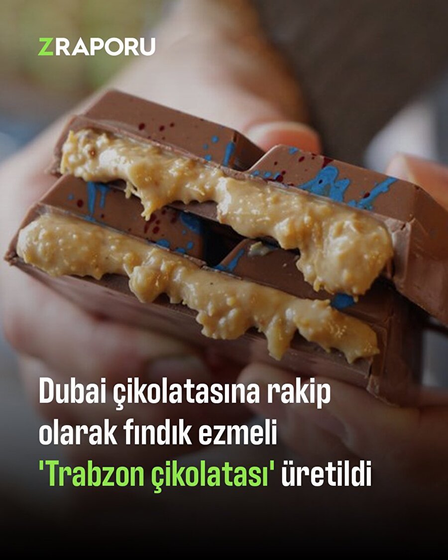 Trabzon çikolatası üretildi