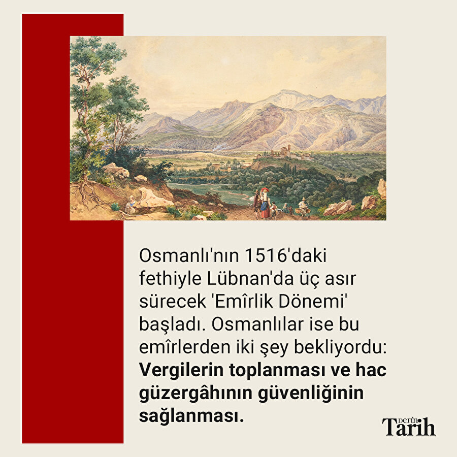 Lübnan'da Osmanlı hakimiyeti