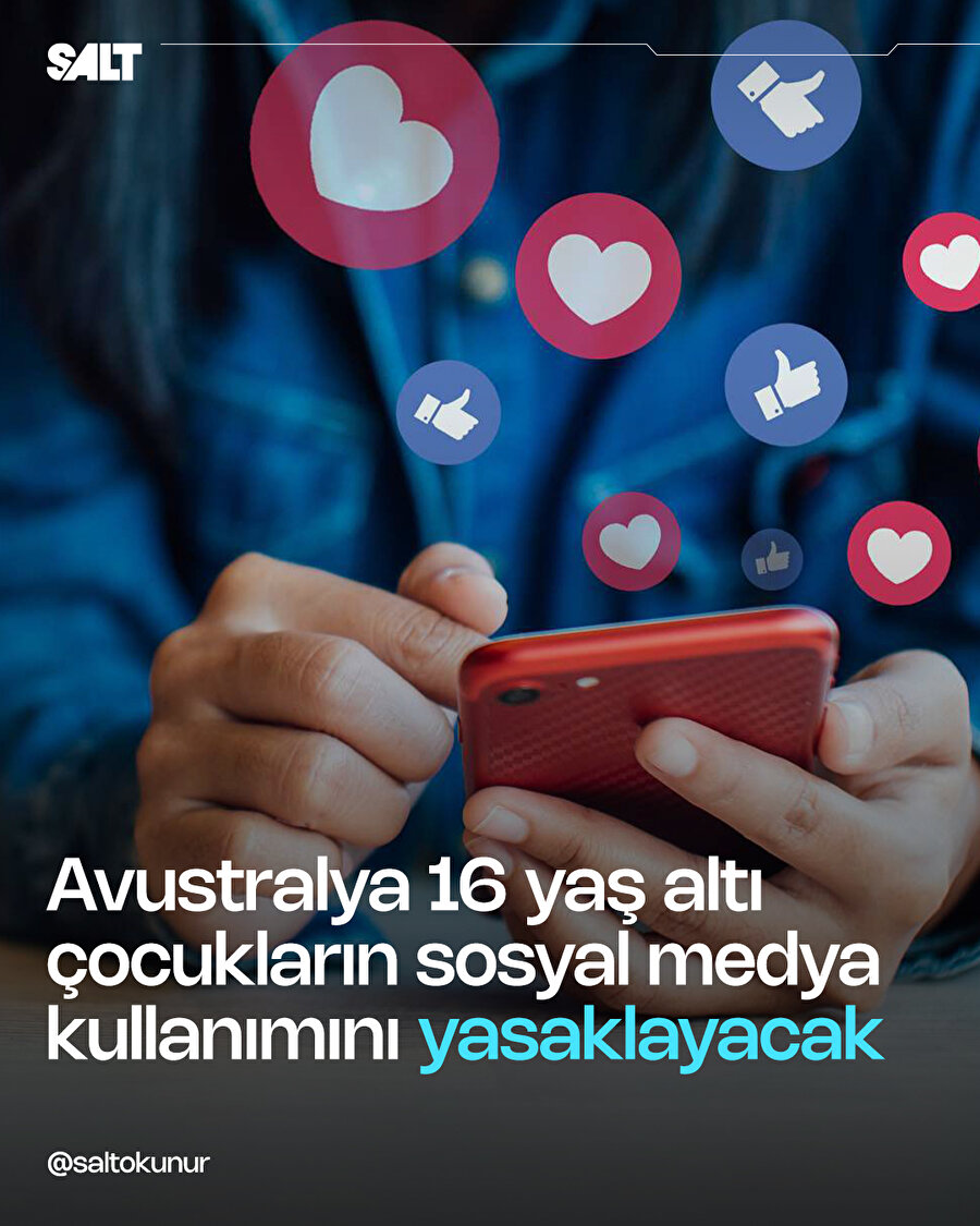 16 yaş altına sosyal medya yasağı