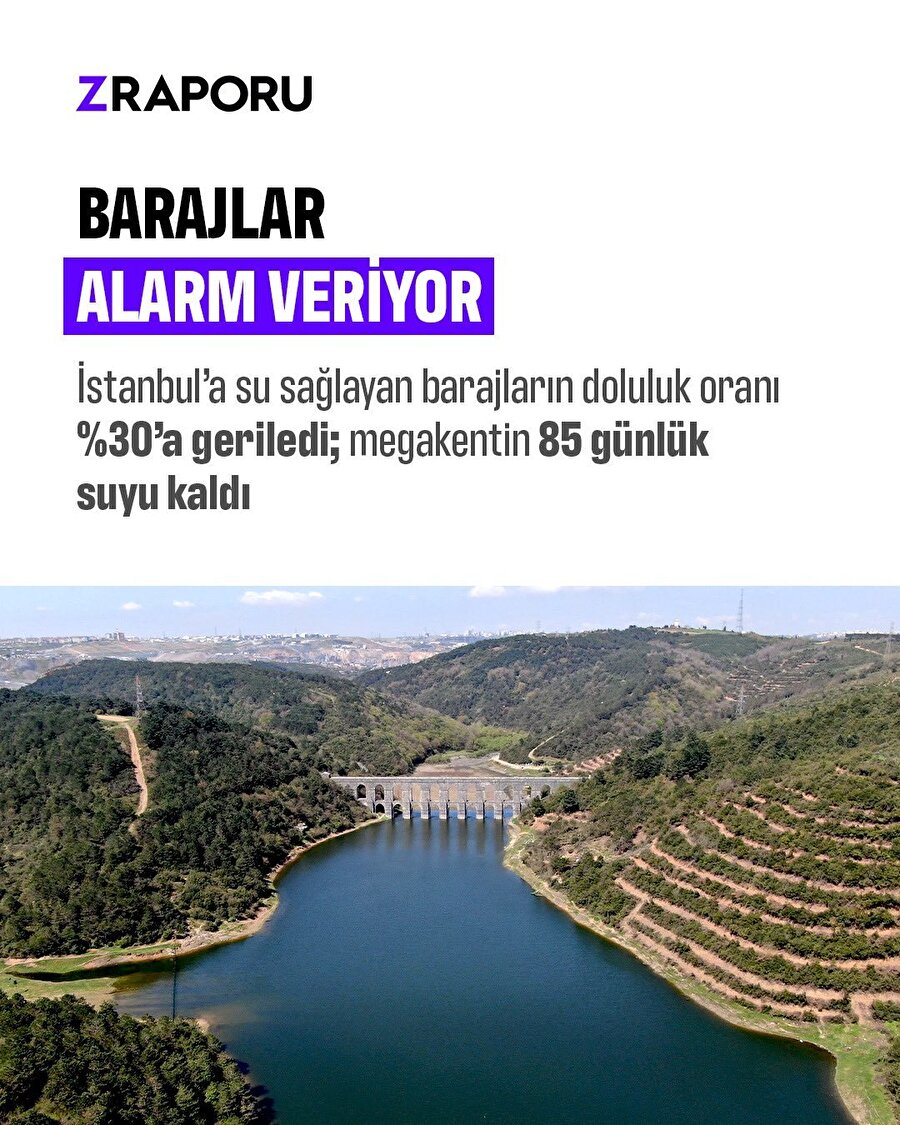 Barajlar alarm veriyor
