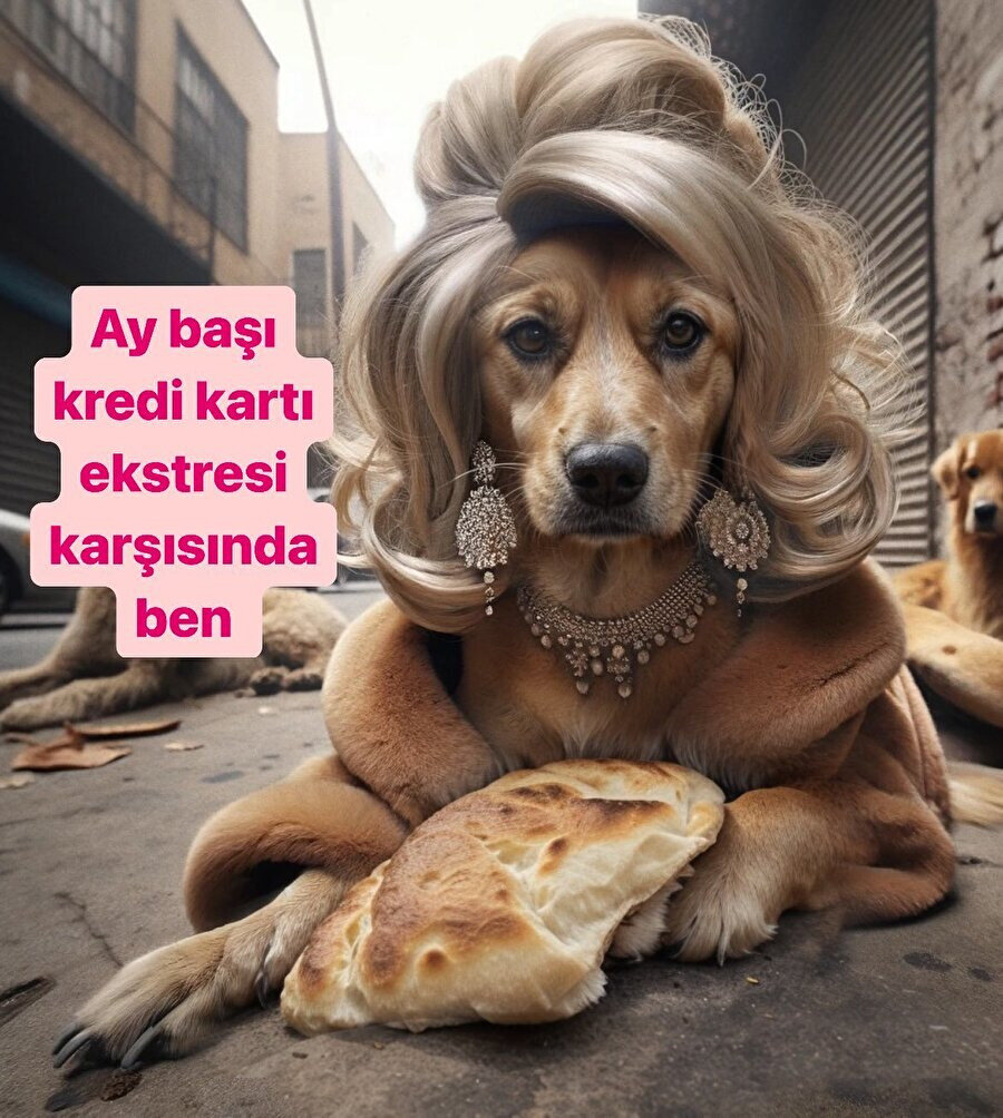 O artık sefalet köpek değil