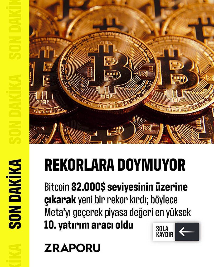Bitcoin rekor üstüne rekor kırıyor