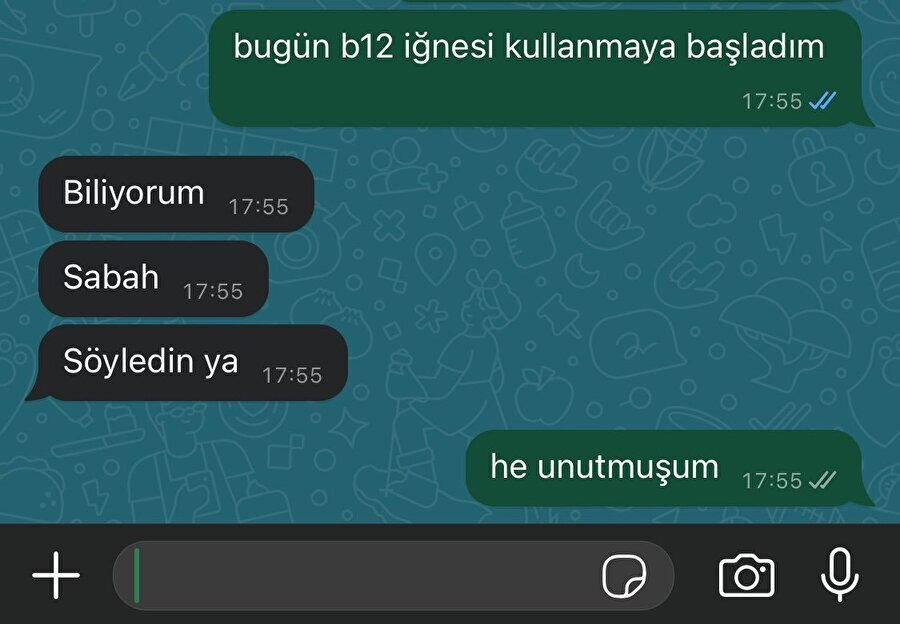 Bizim unutkanlık şu seviyede