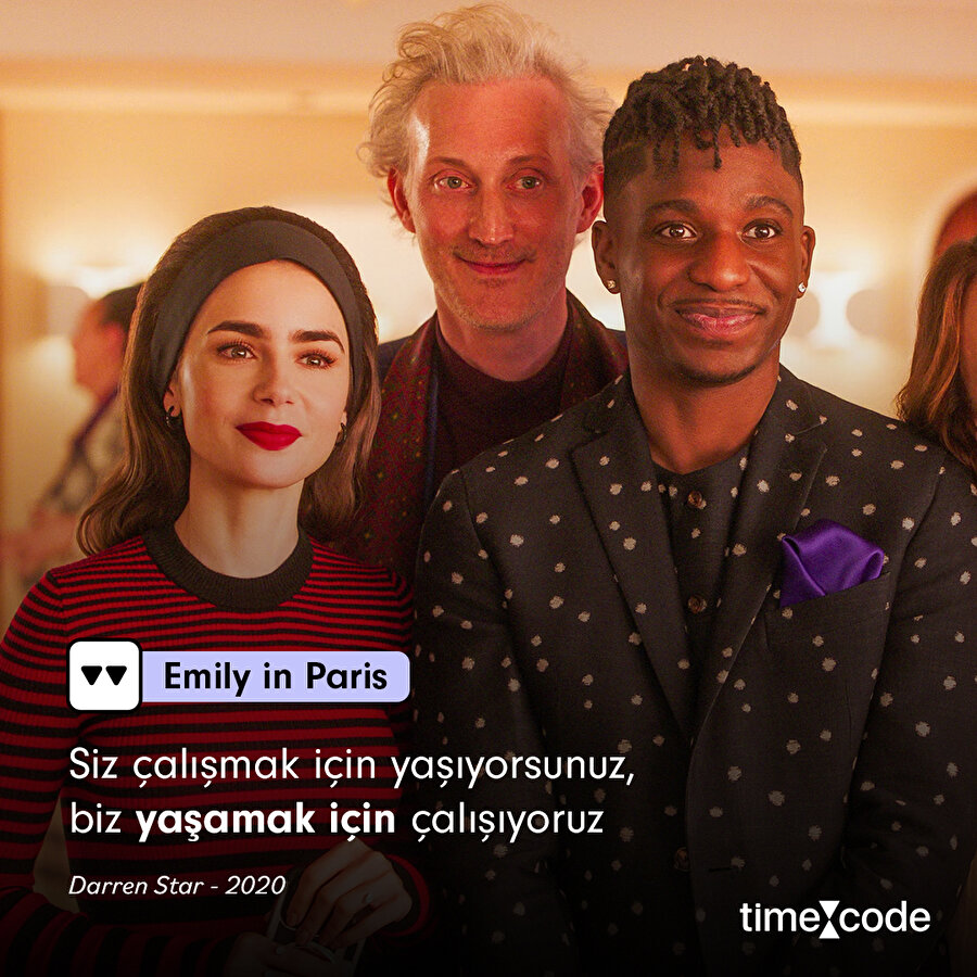 Emily in Paris dizisinden alıntı