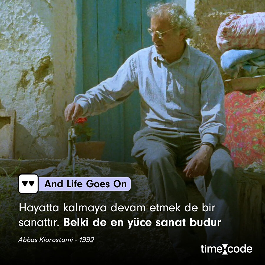 And Life Goes On filminden alıntı