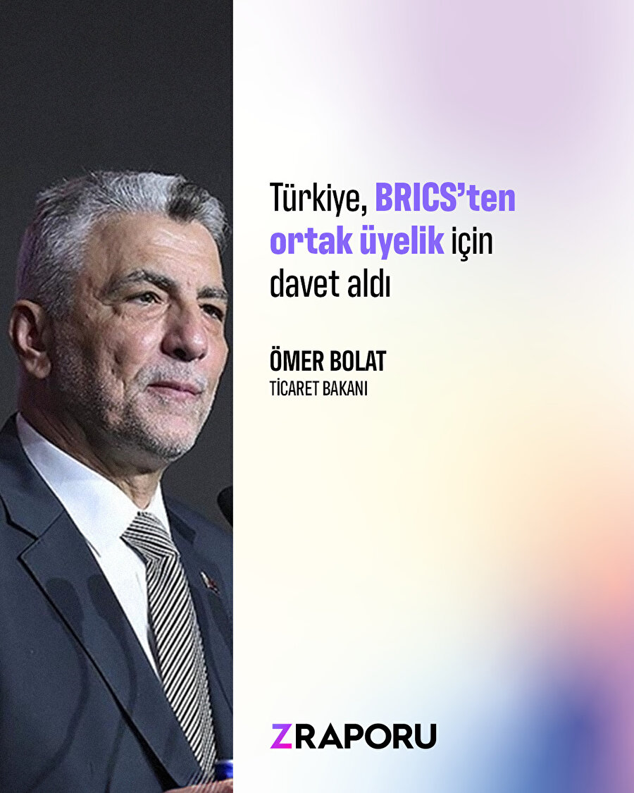 Türkiye BRICS'ten ortak üyelik teklifi aldı