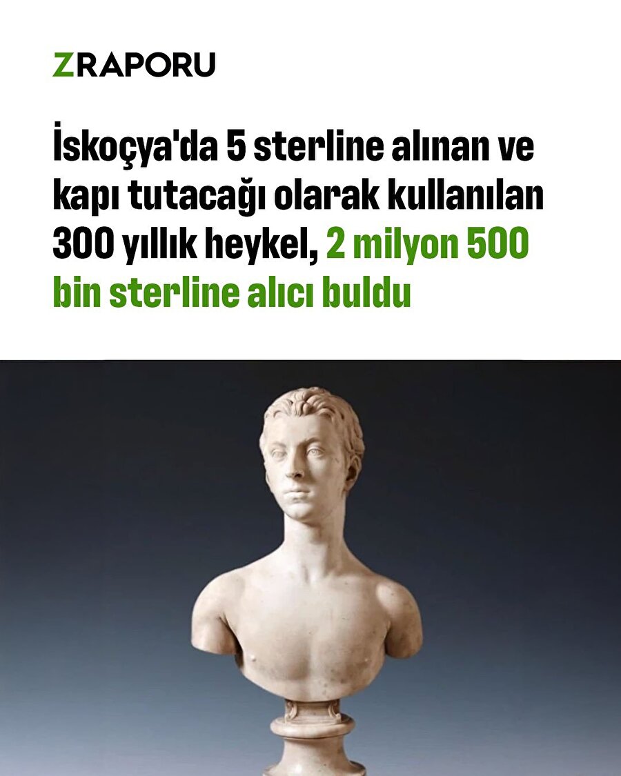 5 sterline alındı 2,5 milyon sterline alıcı buldu