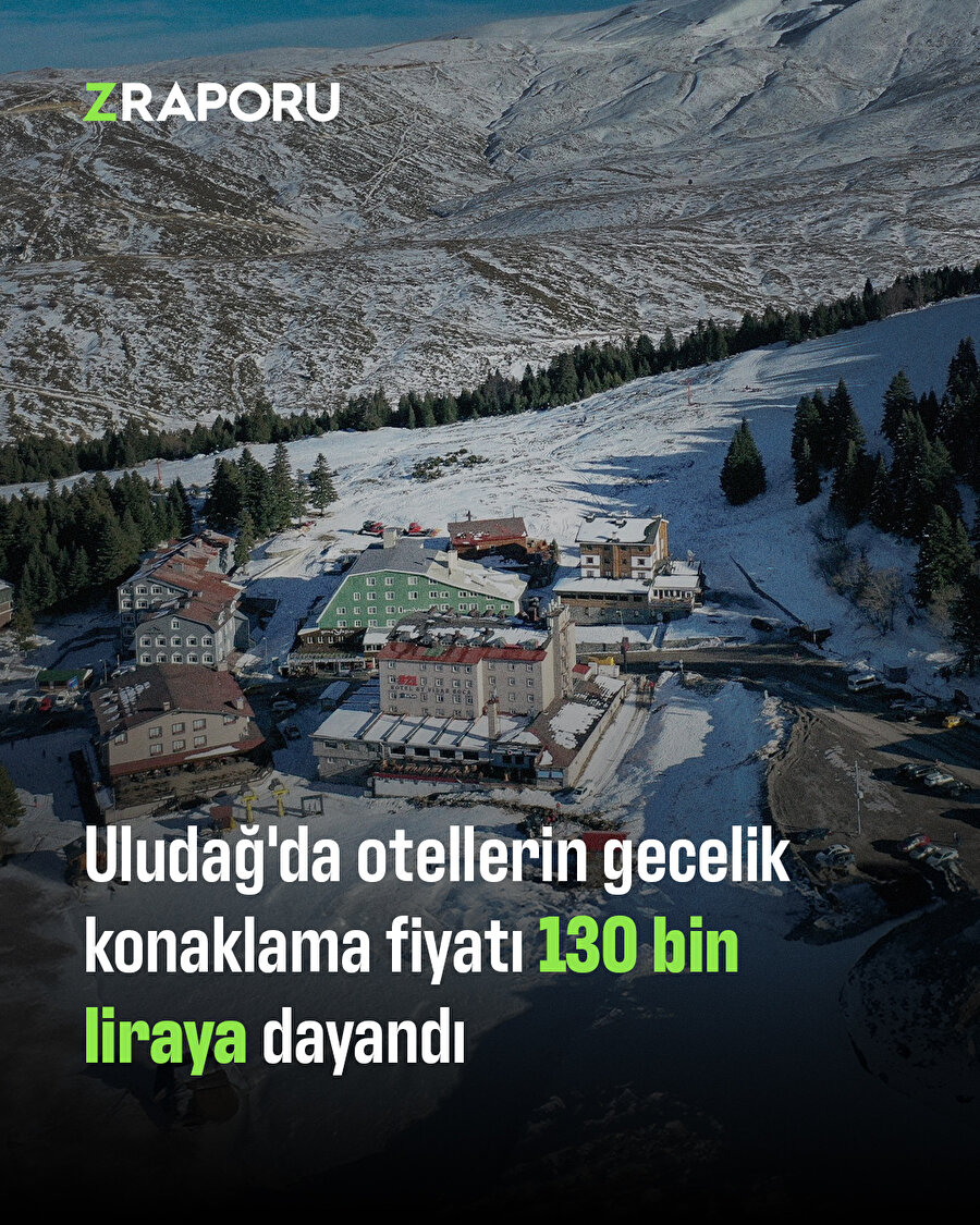 Uludağ'da otel fiyatlarında artış