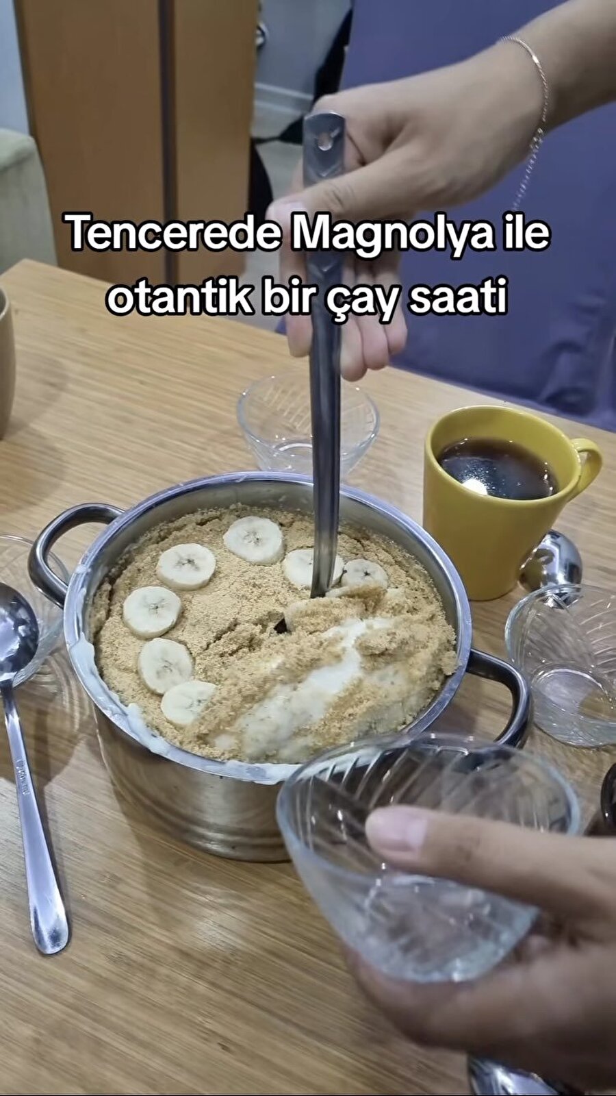 Yalnız magnolya o tencerede yapılmaz iyiliğin için söylüyorum
