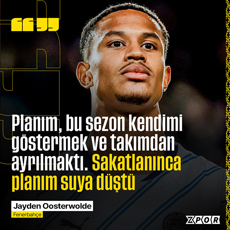 Oosterwolde'den ayrılık itirafı
