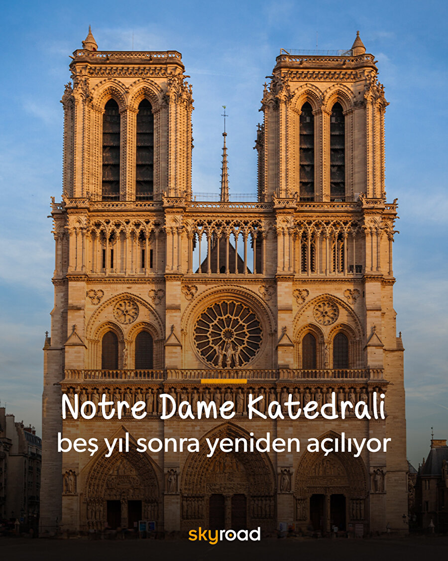 Notre Dame Katedrali yıl sonunda ziyarete açılıyor 🙌
