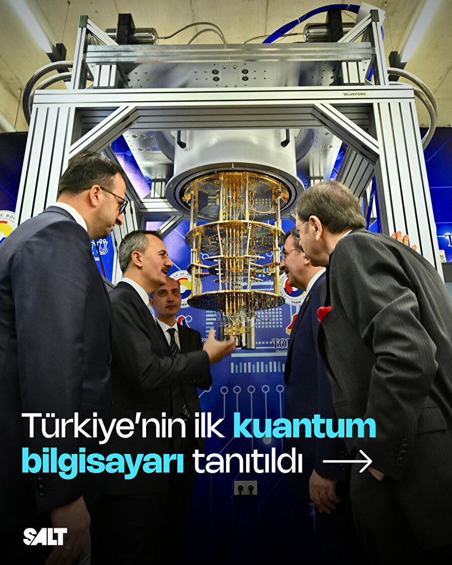 Türkiye'nin ilk kuantum bilgisayarı: QuanT