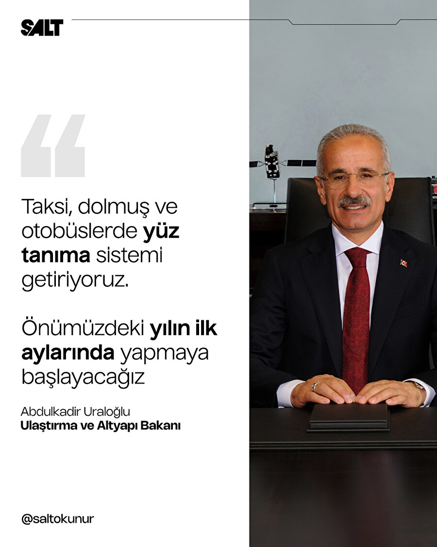 Toplu taşıma araçlarına yüz tanıma sistemi geliyor