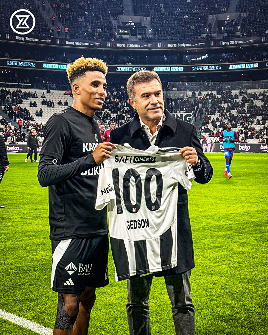 Gedson Fernandes, Beşiktaş formasıyla 100. maçına çıktı
