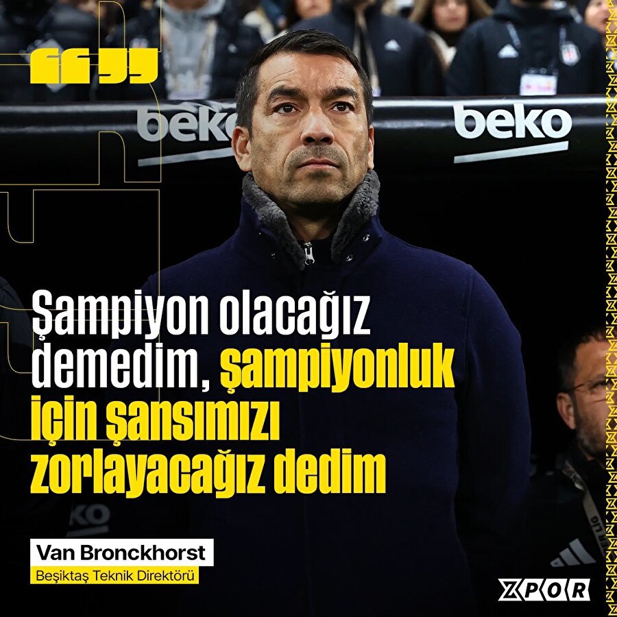 Giovanni van Bronckhorst şampiyonluk ile ilgili konuştu