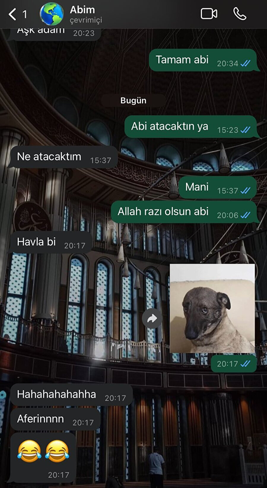 Abi sahibi olmak bir görsel ile anlatılacak olsaydı