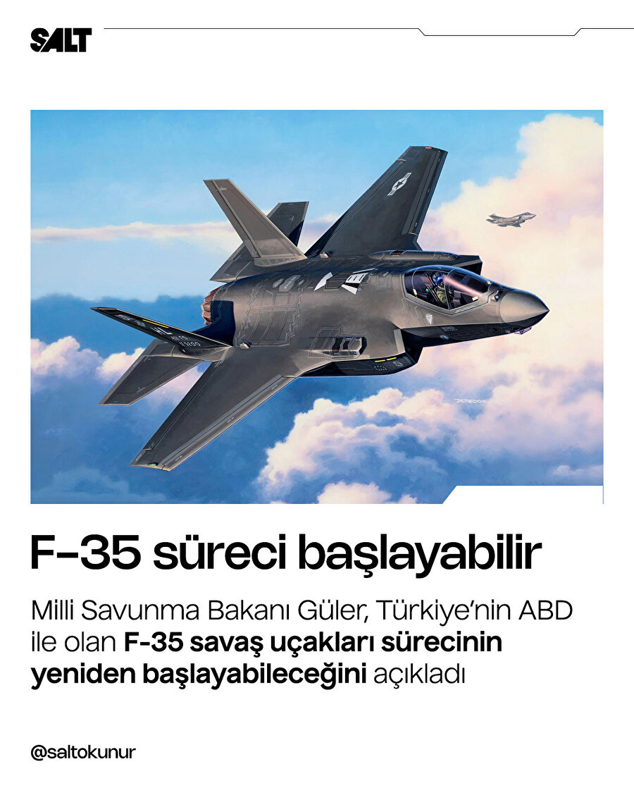 Türkiye'nin F-35 süreci yeniden başlayabilir