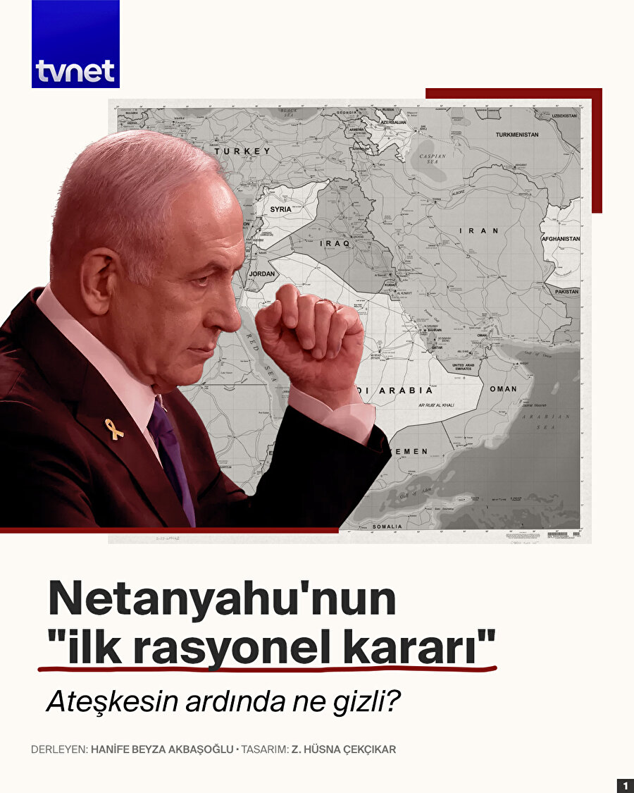Netanyahu'nun 'ilk rasyonel kararı': Hizbullah ile ateşkes