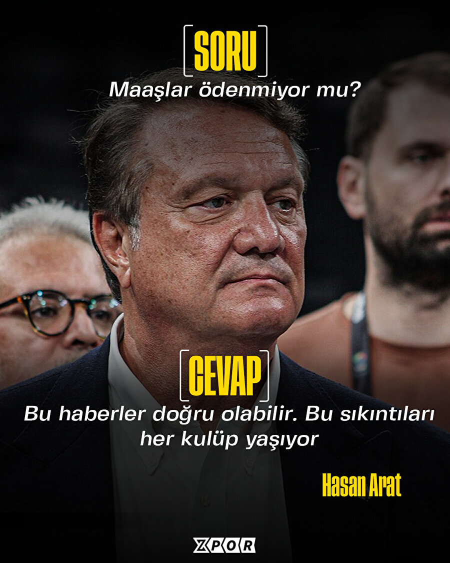 Hasan Arat "Maaşlar ödenmiyor mu?" sorusuna yanıt verdi👀