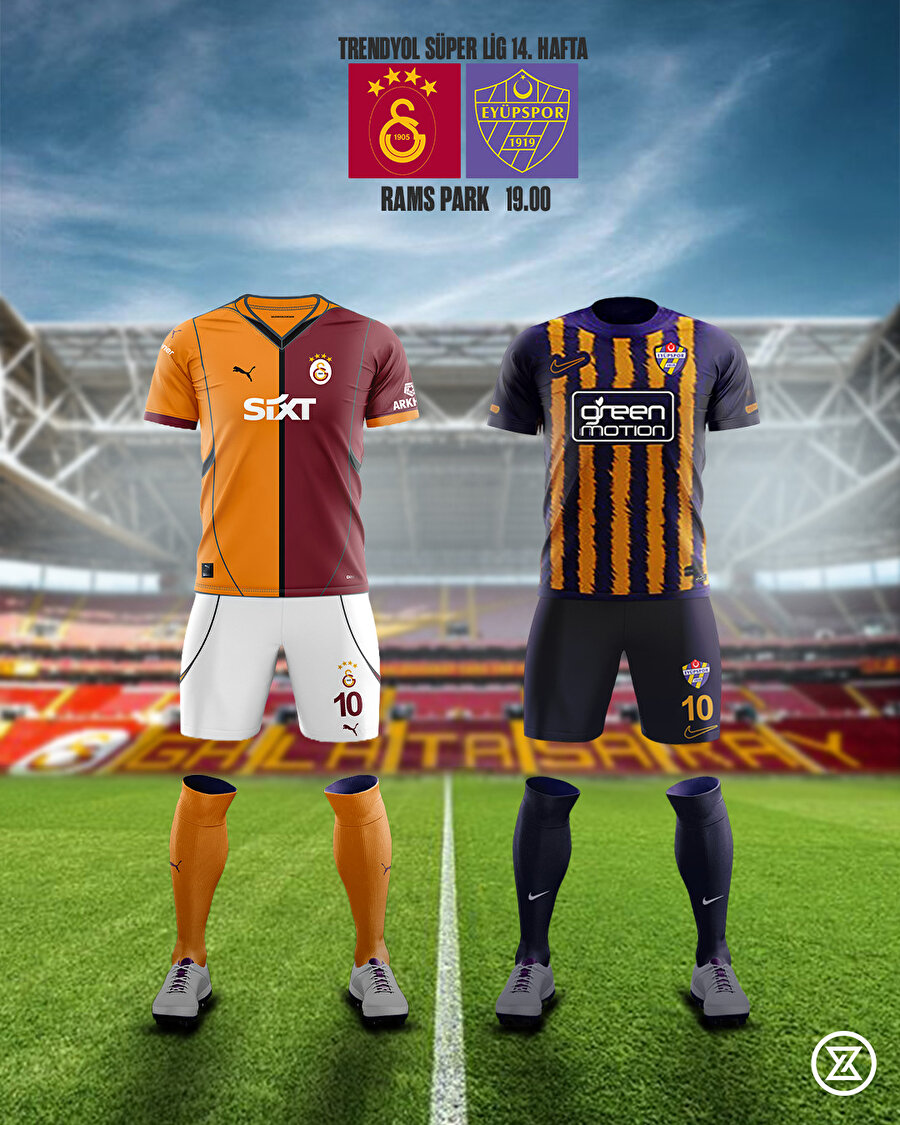 Galatasaray'ın konuğu Eyüpspor