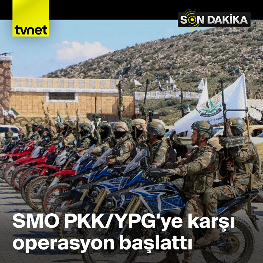 Terör örgütü YPG'ye beklenen operasyon başladı