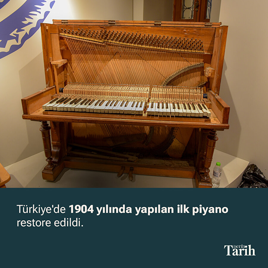 Türkiye'nin ilk piyanosu